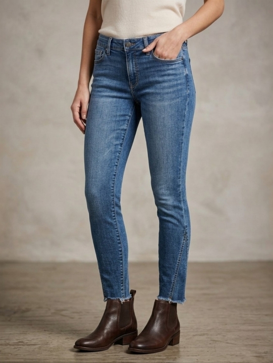 Kut from the Kloth Denim - Kut from the Kloth 6 Blue High Rise Ankle Skinny Jeans